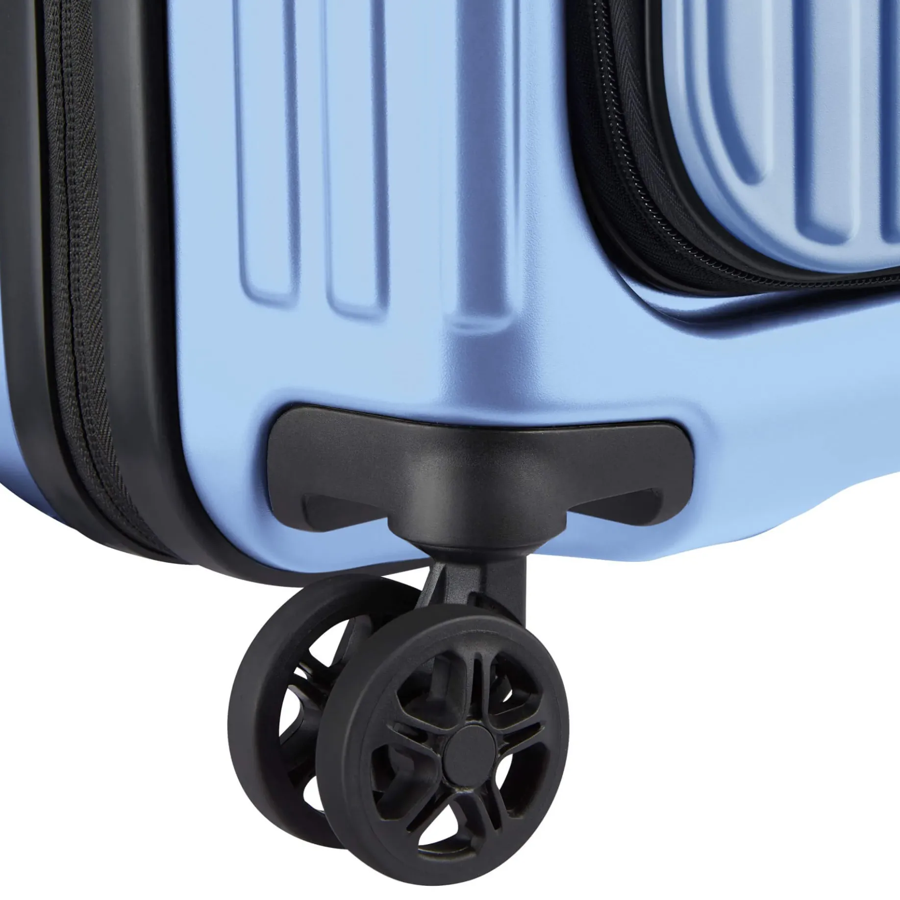 Securitime - 4-Rollen-Kabinentrolley S 55 cm erw. (lavendelblau)