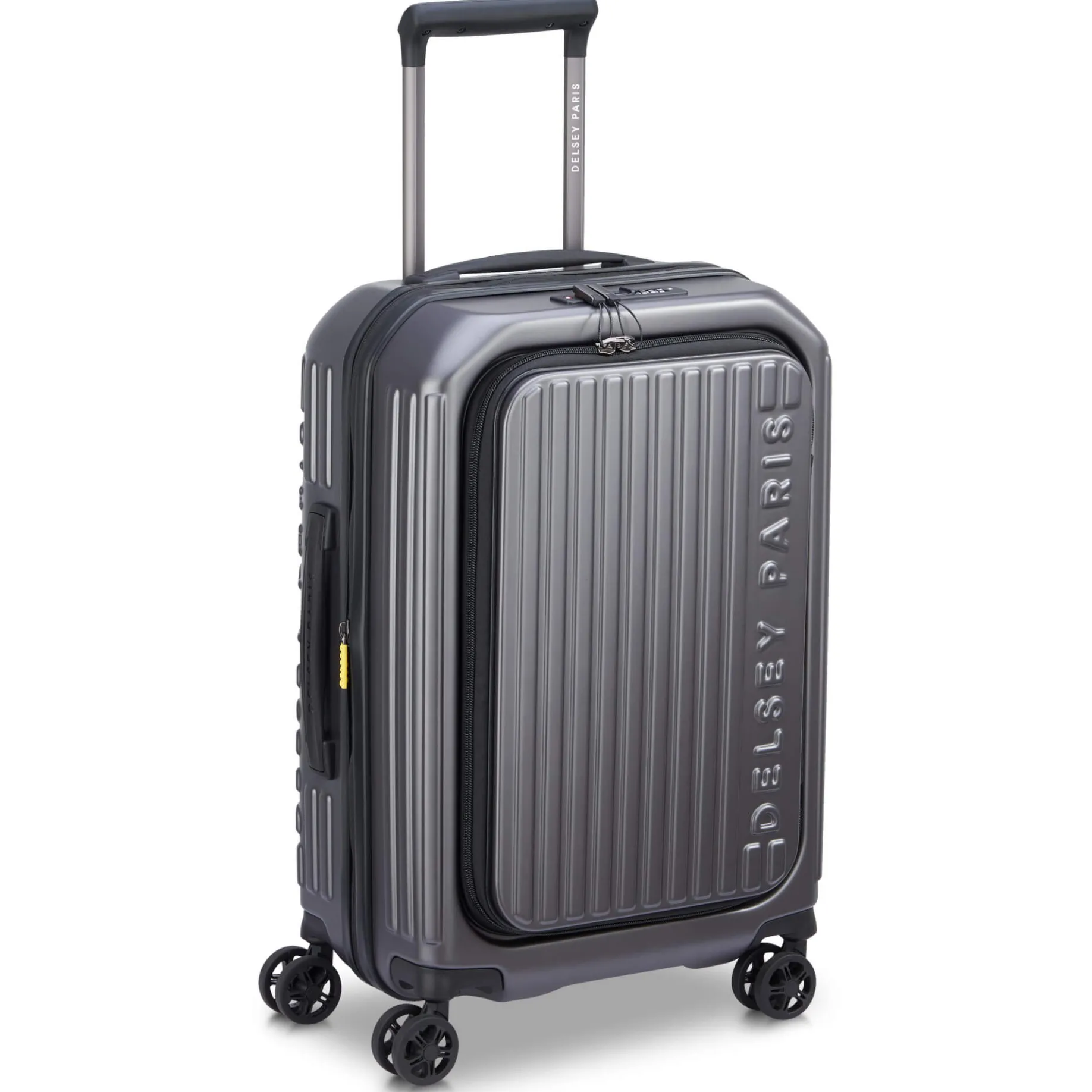Securitime - 4-Rollen-Kabinentrolley S 55 cm erw. (anthrazit)