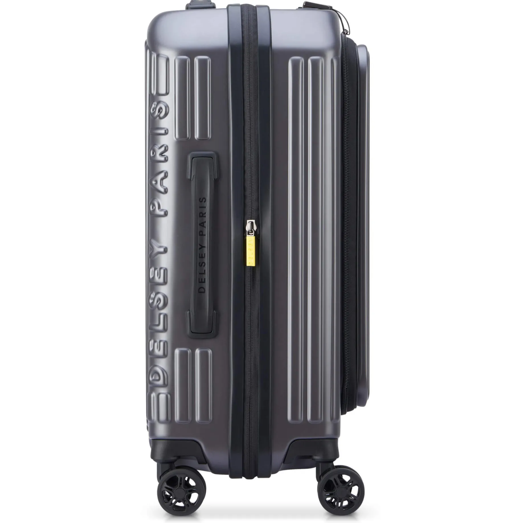 Securitime - 4-Rollen-Kabinentrolley S 55 cm erw. (anthrazit)
