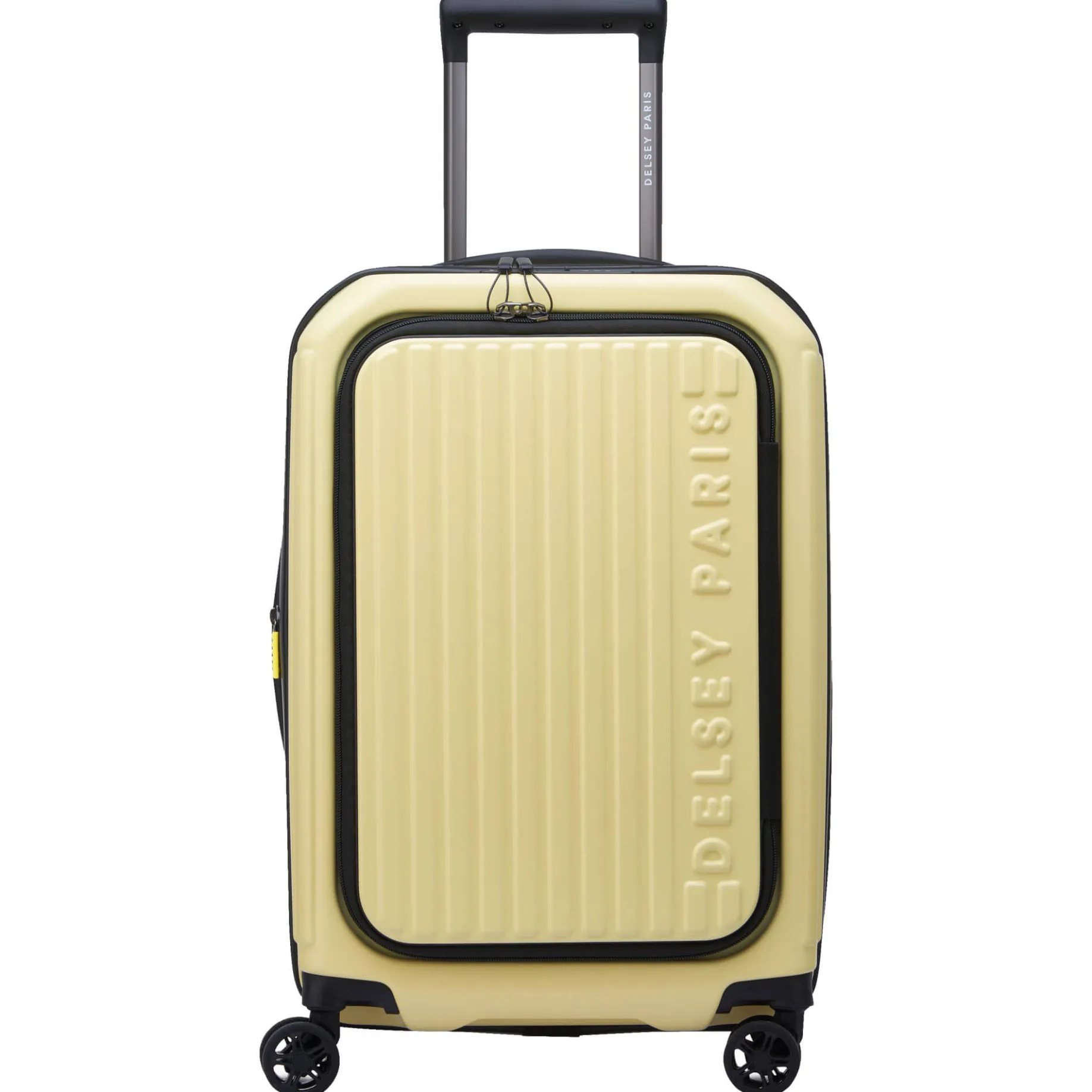 Securitime - 4-Rollen-Kabinentrolley S 55 cm erw. (blassgelb)