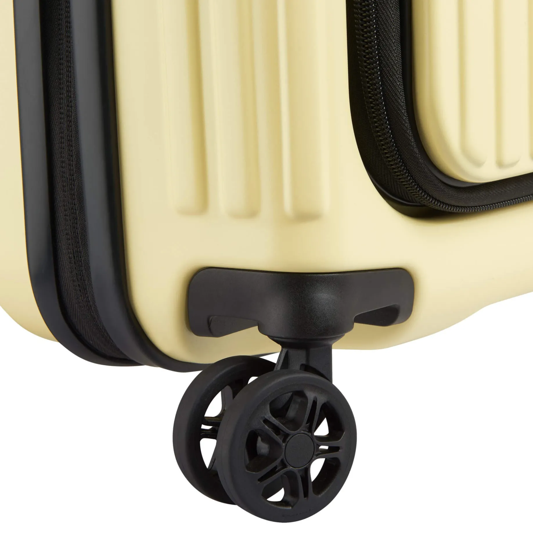 Securitime - 4-Rollen-Kabinentrolley S 55 cm erw. (blassgelb)