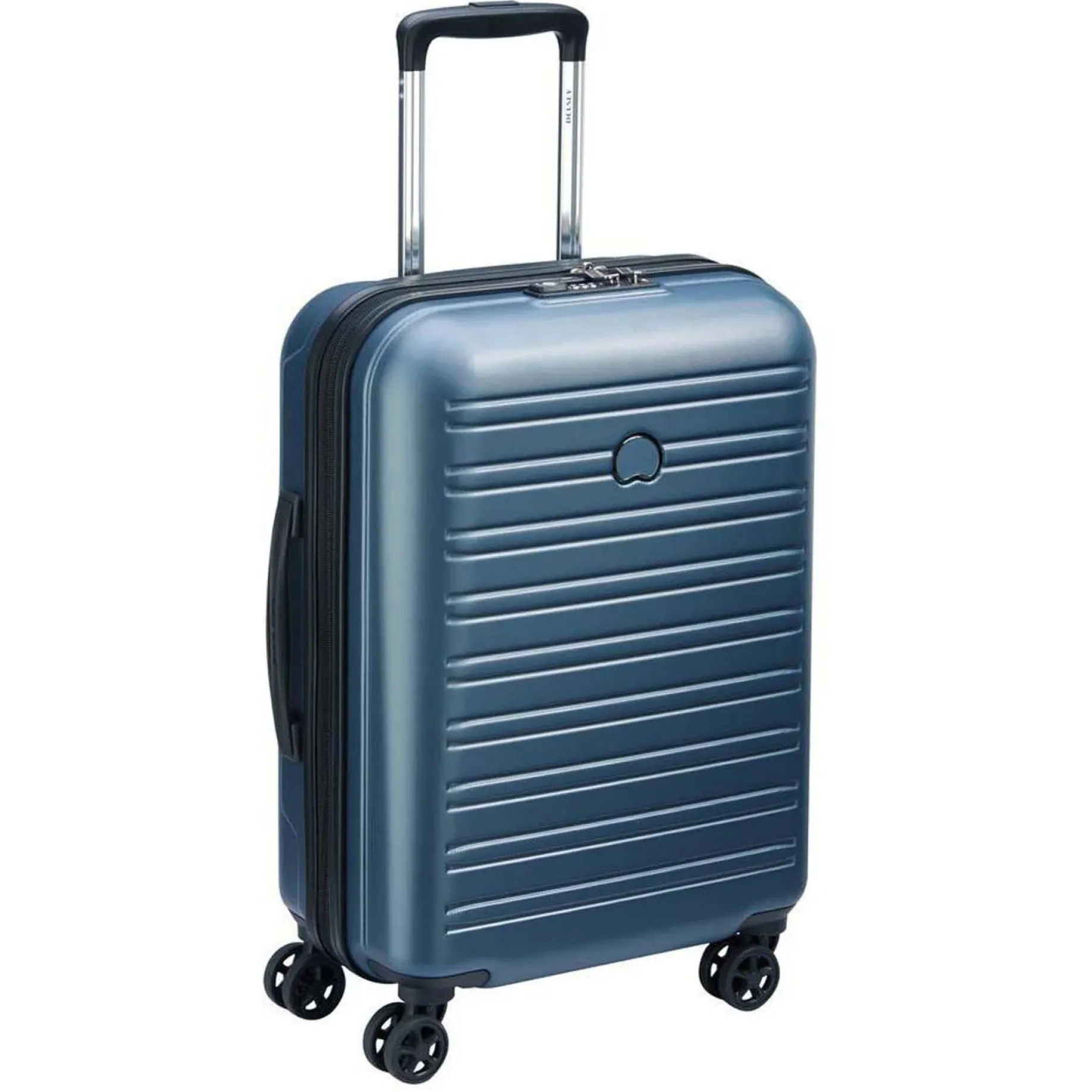 Segur 2.0 - 4-Rollen-Kabinentrolley Slim Line S 55 cm (blau)