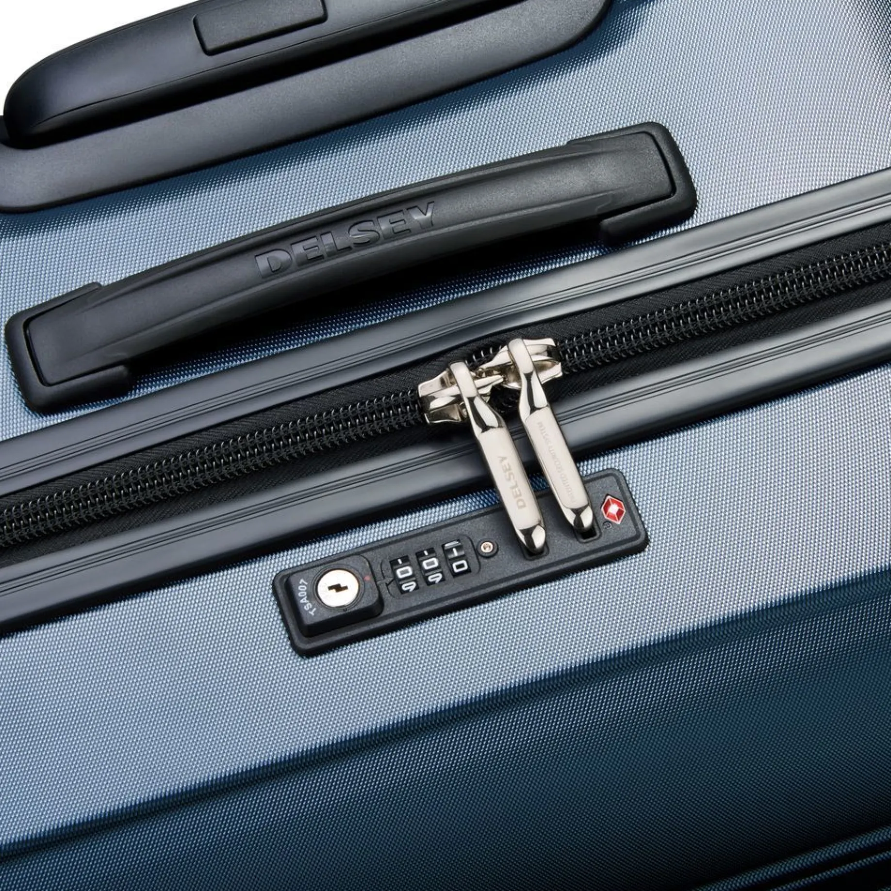 Segur 2.0 - 4-Rollen-Kabinentrolley Slim Line S 55 cm (blau)