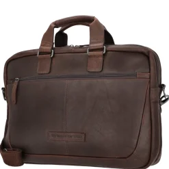 Seth Samuel - Laptoptasche 15" Leder 40 cm (brown)