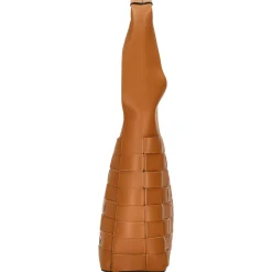 SFM204 - Schultertasche 30 cm (caramel/gold)