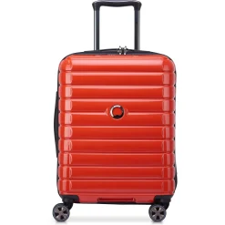 Shadow 5.0 - 4-Rollen-Kabinentrolley Slim Line USB 55 cm (rot)