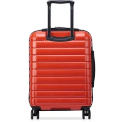 Shadow 5.0 - 4-Rollen-Kabinentrolley Slim Line USB 55 cm (rot)