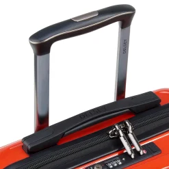 Shadow 5.0 - 4-Rollen-Kabinentrolley Slim Line USB 55 cm (rot)