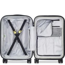 Shadow 5.0 - 4-Rollen-Kabinentrolley Slim Line USB 55 cm (marineblau)
