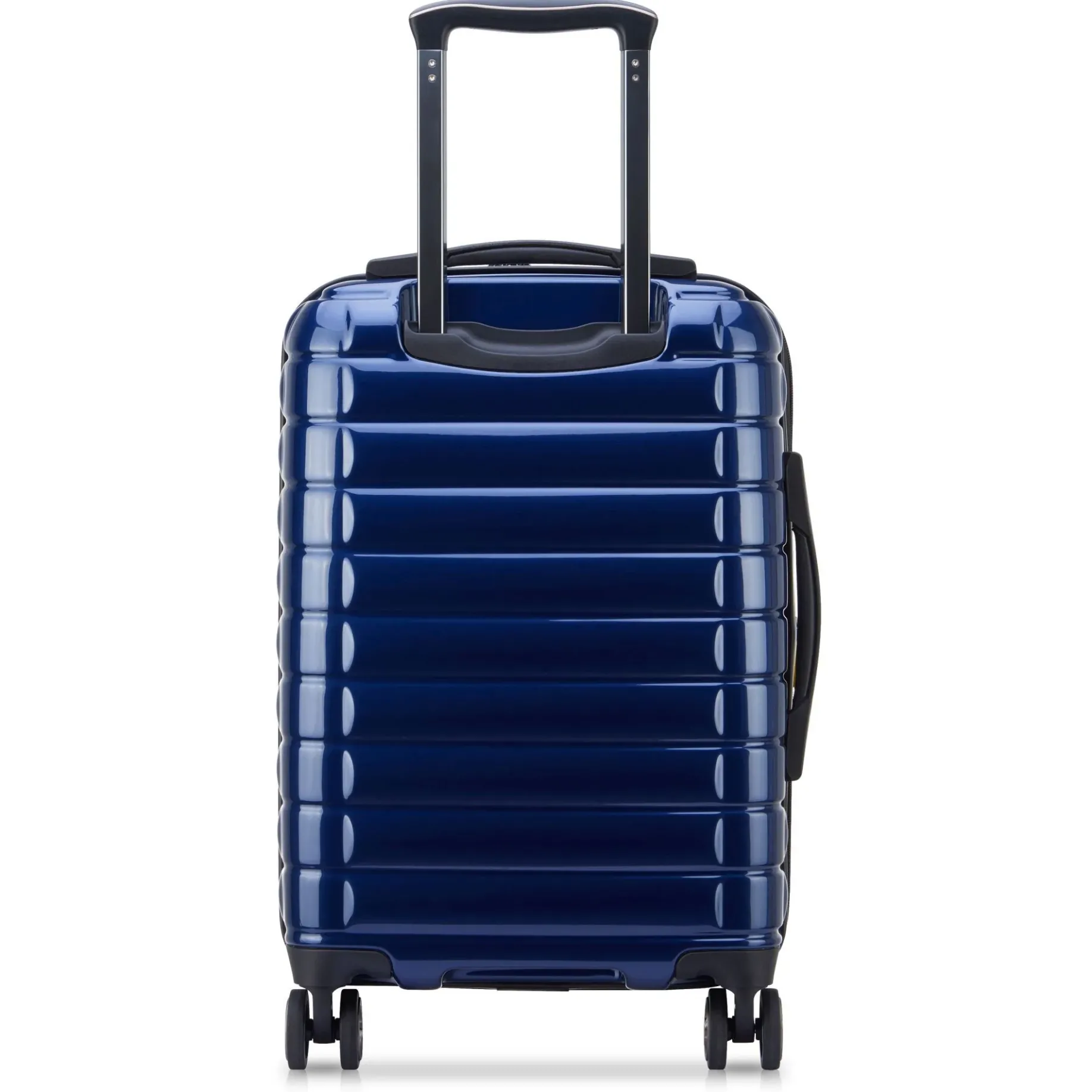 Shadow 5.0 - 4-Rollen-Kabinentrolley mit Vordertasche S 55 cm erw. USB (marineblau)