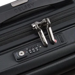Shadow 5.0 - 4-Rollen-Kabinentrolley Slim Line USB 55 cm (schwarz)