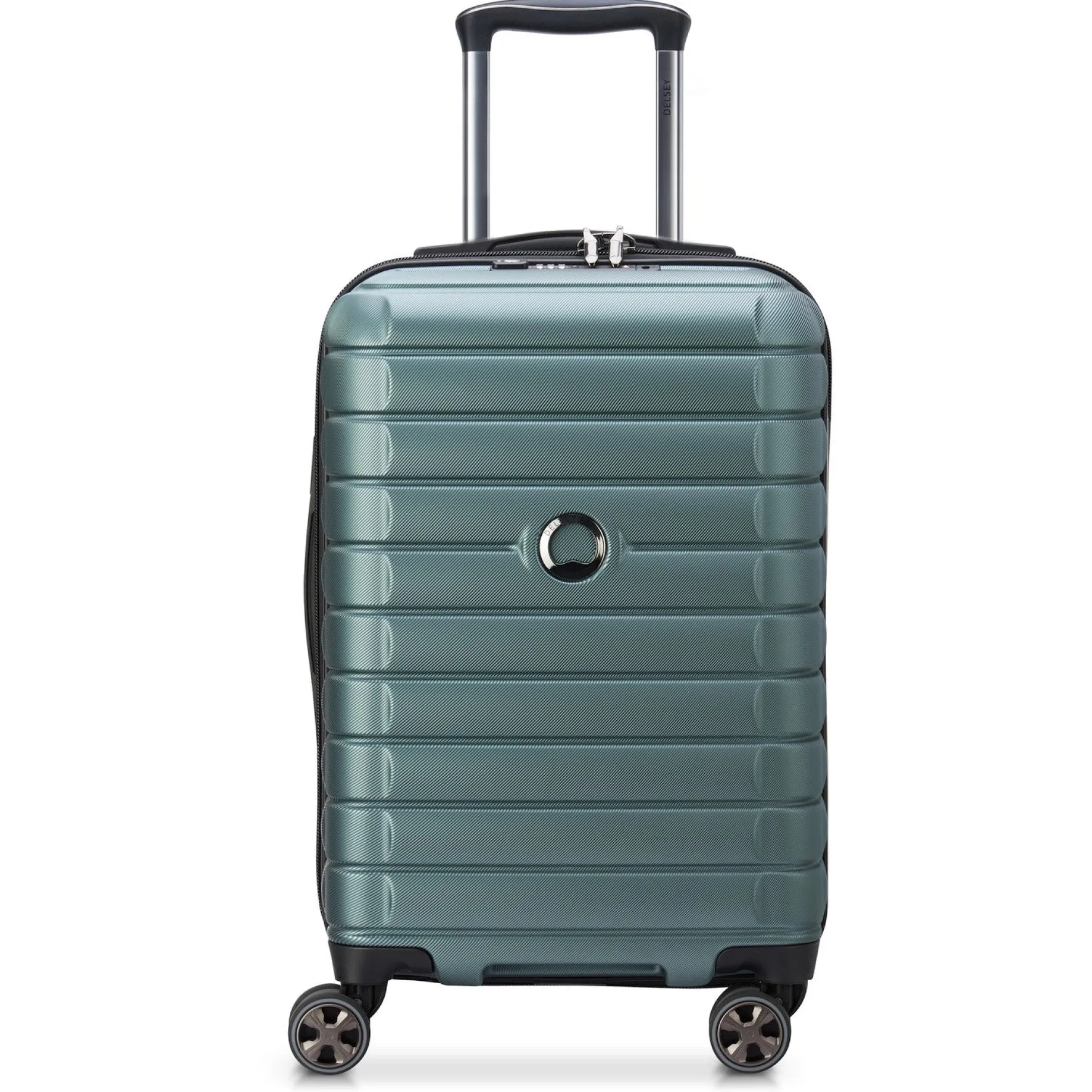 Shadow 5.0 - 4-Rollen-Kabinentrolley USB 55 cm (grün)