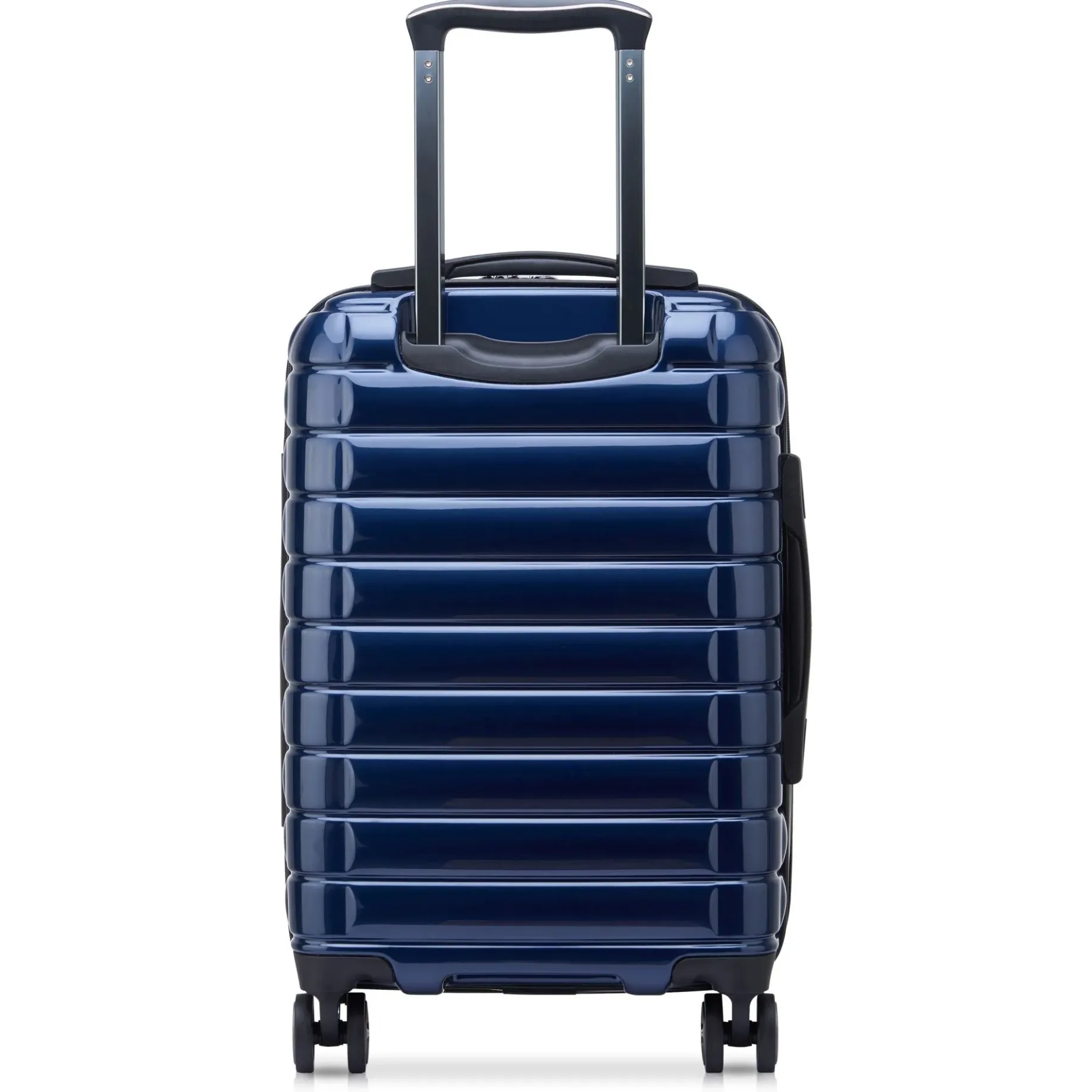 Shadow 5.0 - 4-Rollen-Kabinentrolley mit Vortasche S 55 cm erw. USB (marineblau)