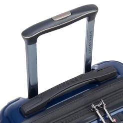 Shadow 5.0 - 4-Rollen-Kabinentrolley mit Vortasche S 55 cm erw. USB (marineblau)