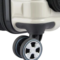 Shadow 5.0 - 4-Rollen-Kabinentrolley mit Vordertasche S 55 cm erw. USB (elfenbein)