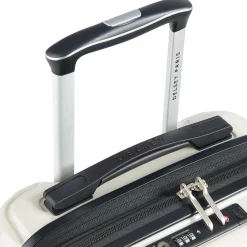 Shadow 5.0 - 4-Rollen-Kabinentrolley mit Vordertasche S 55 cm erw. USB (elfenbein)
