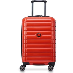 Shadow 5.0 - 4-Rollen-Kabinentrolley USB 55 cm (intensives rot)