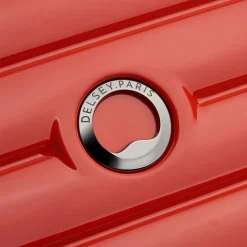 Shadow 5.0 - 4-Rollen-Kabinentrolley USB 55 cm (intensives rot)