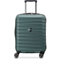 Shadow 5.0 - 4-Rollen-Kabinentrolley Slim Line USB 55 cm (grün)