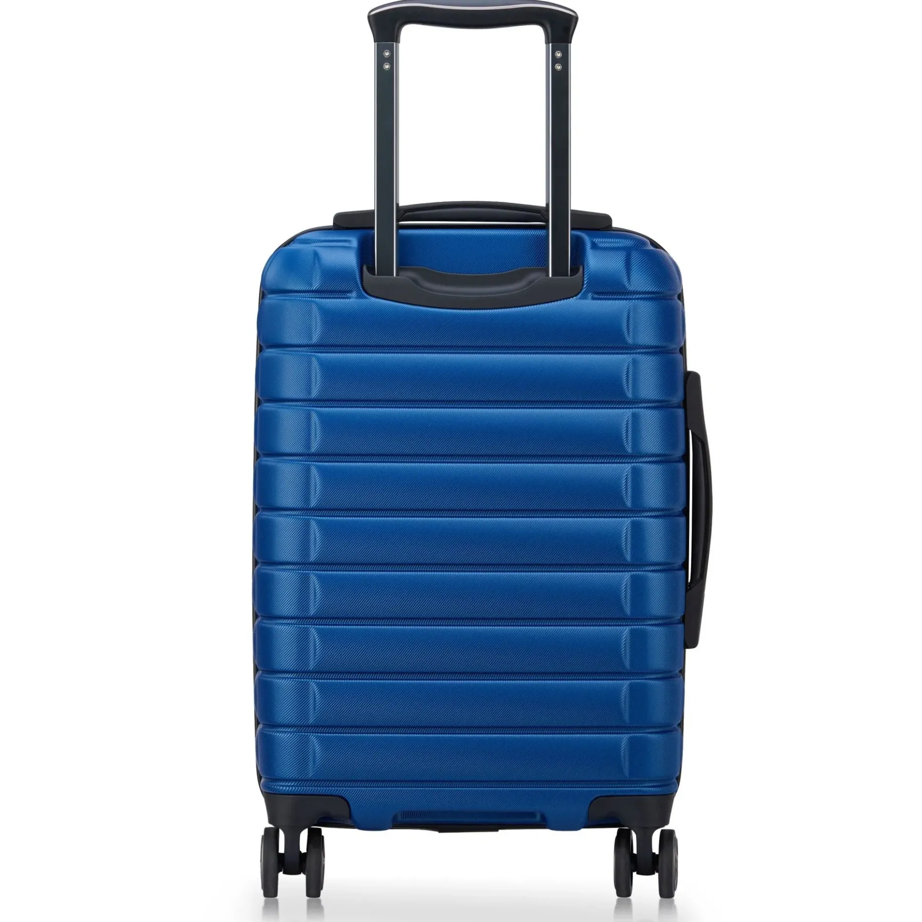 Shadow 5.0 - 4-Rollen-Kabinentrolley mit Vordertasche S 55 cm erw. USB (blau)