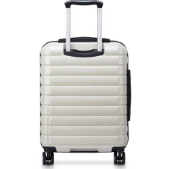 Shadow 5.0 - 4-Rollen-Kabinentrolley Slim Line USB 55 cm (elfenbein)