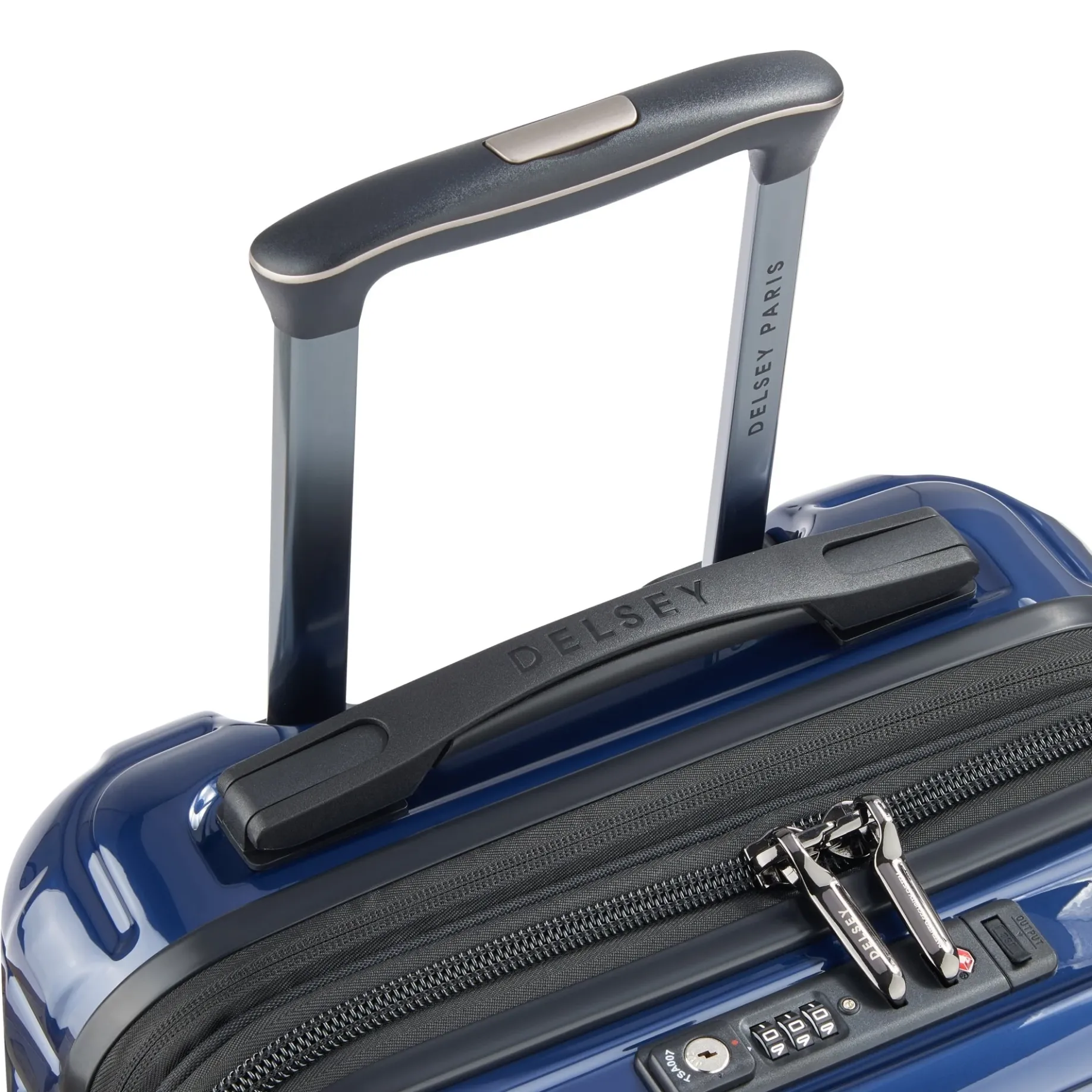 Shadow 5.0 - 4-Rollen-Kabinentrolley USB 55 cm (marineblau)