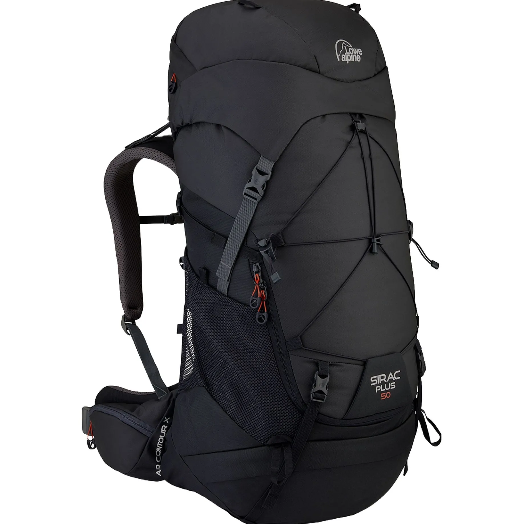 Sirac Plus 50 - Trekkingrucksack (ebony, L/XL)
