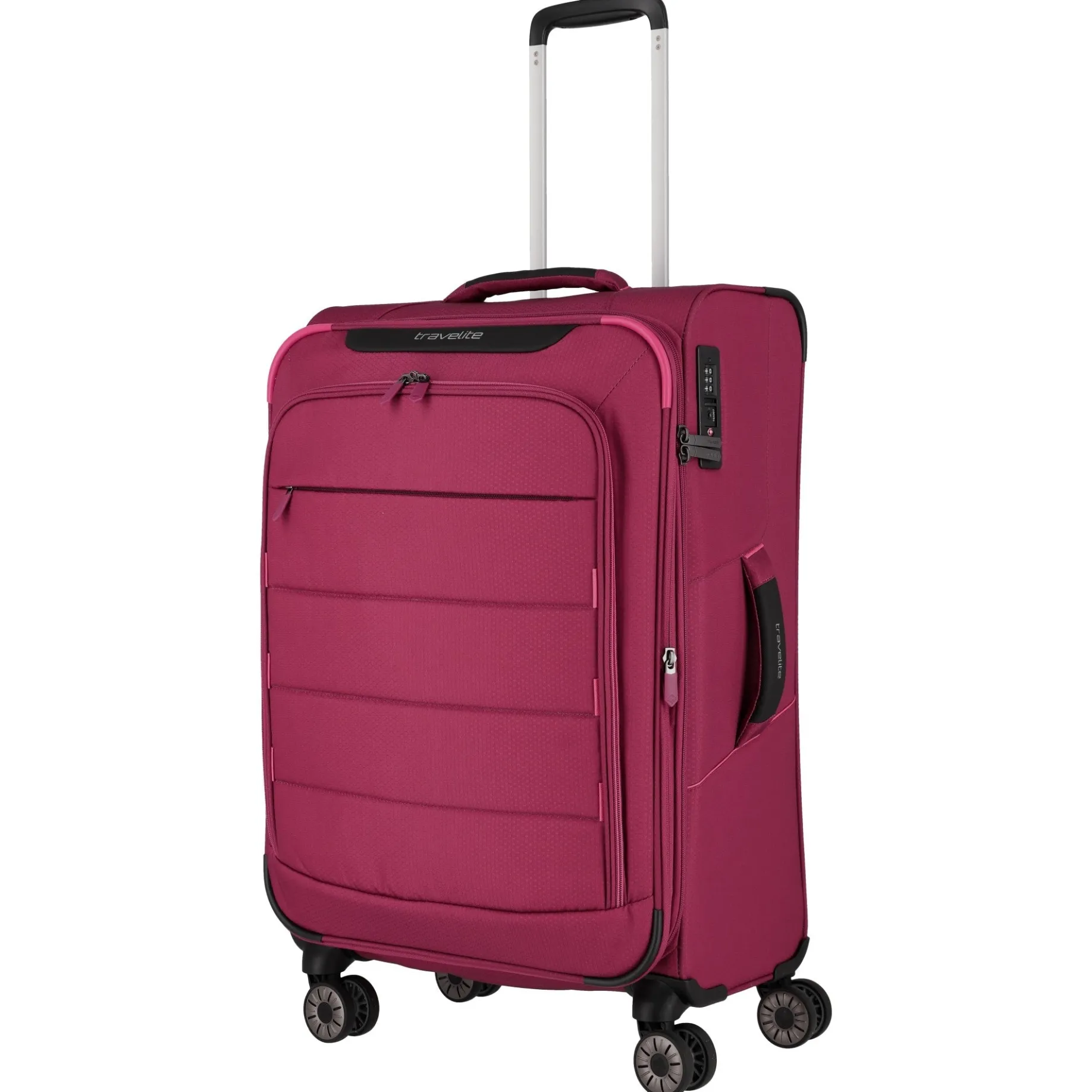 Skaii - 4-Rollen-Trolley M 67 cm erw. (abendrot)