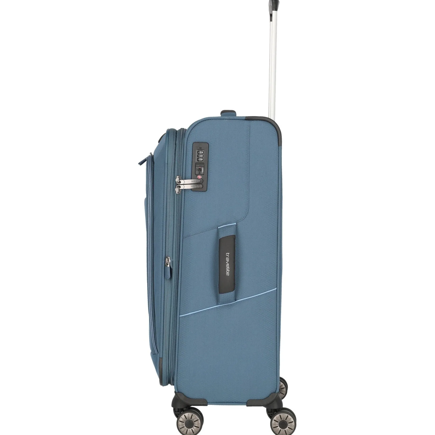 Skaii - 4-Rollen-Trolley M 67 cm erw. (panoramablau)
