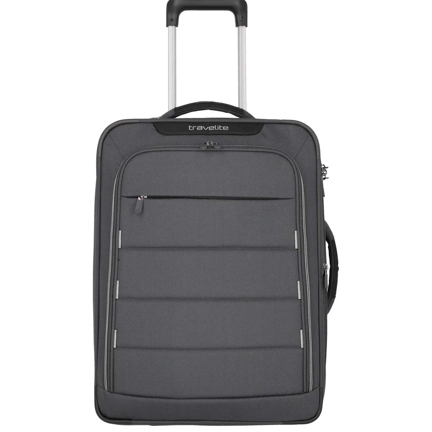 Skaii Hybrid - 2-Rollen-Kabinentrolley S 55 cm erw. (gipfelgrau)