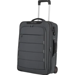 Skaii Hybrid - 2-Rollen-Kabinentrolley S 55 cm erw. (gipfelgrau)