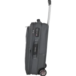Skaii Hybrid - 2-Rollen-Kabinentrolley S 55 cm erw. (gipfelgrau)