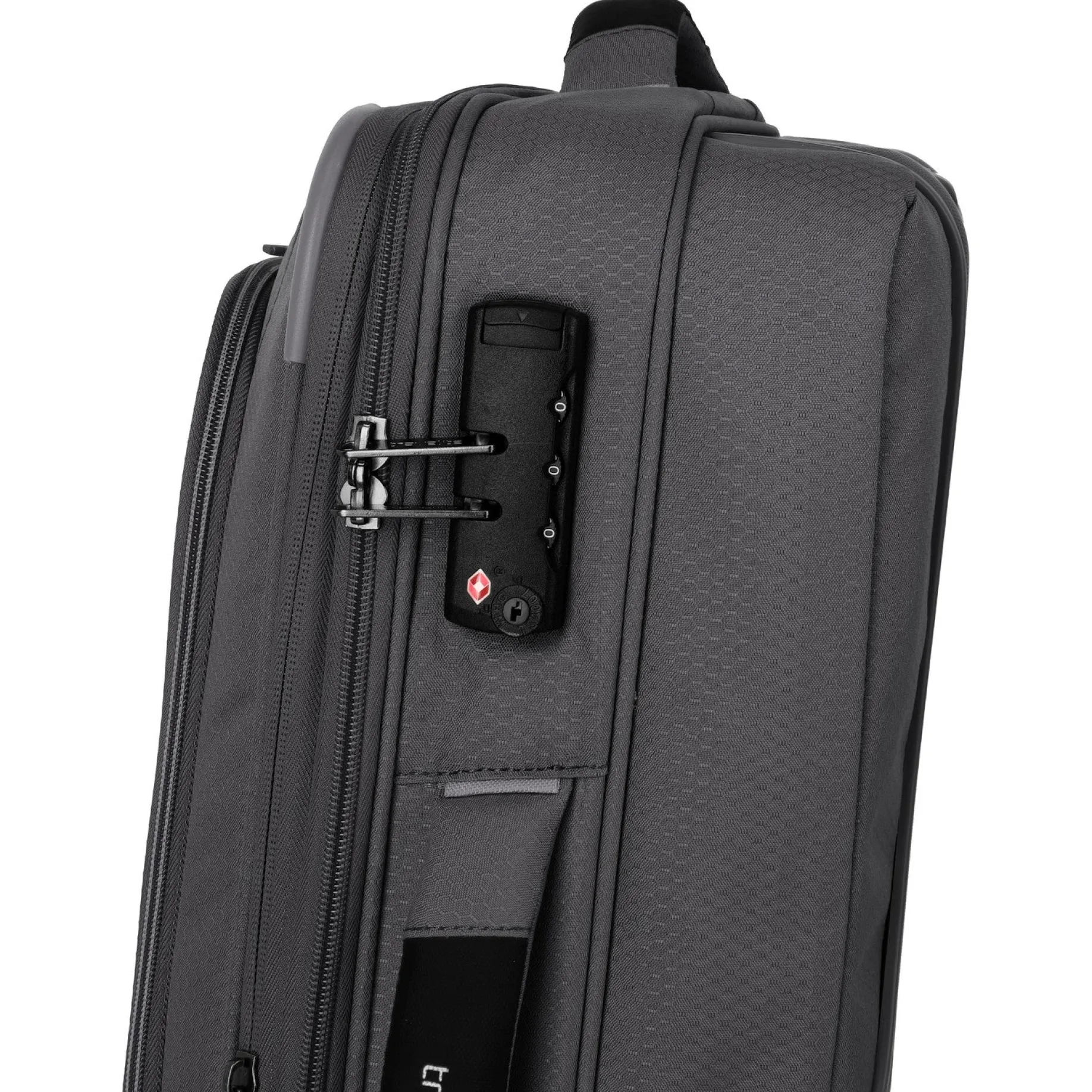 Skaii Hybrid - 2-Rollen-Kabinentrolley S 55 cm erw. (gipfelgrau)