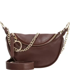 Skien II - Schultertasche 19 cm (oxblood/gold)