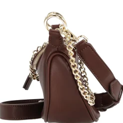 Skien II - Schultertasche 19 cm (oxblood/gold)
