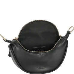 Skien II - Schultertasche 19 cm (black/gold)