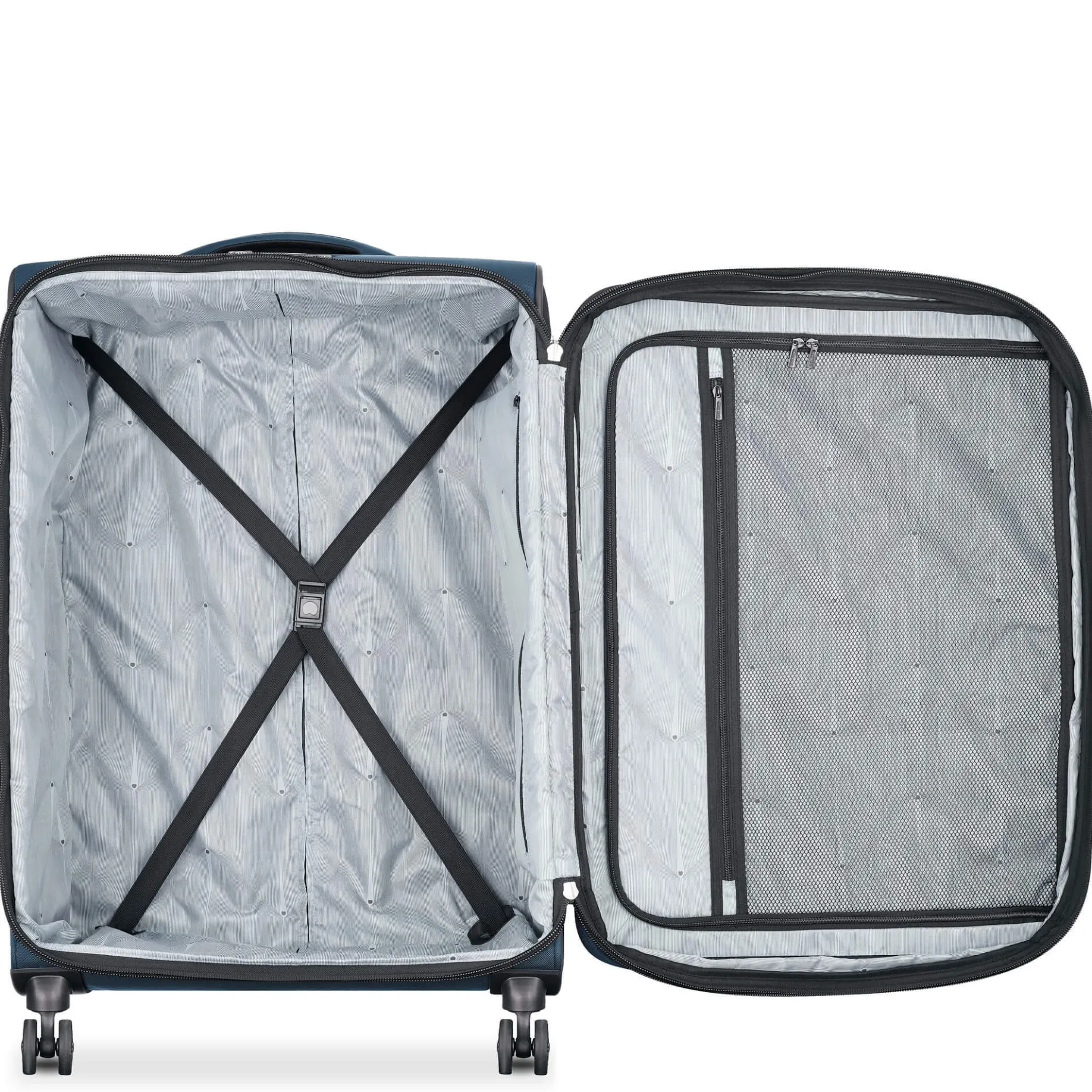 Sky Max 2.0 - 4-Rollen-Trolley 79 cm erw. (blau)