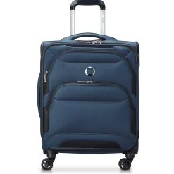 Sky Max 2.0 Slim Line - 4-Rollen-Kabinentrolley 55 cm (blau)