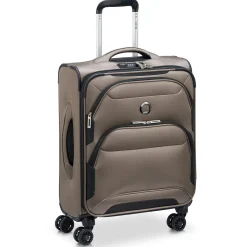 Sky Max 2.0 Slim Line - 4-Rollen-Kabinentrolley 55 cm (beige)