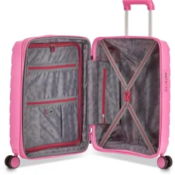 Skyline 2.0 - 4-Rollen-Kabinentrolley S 55 cm erw. (pink)