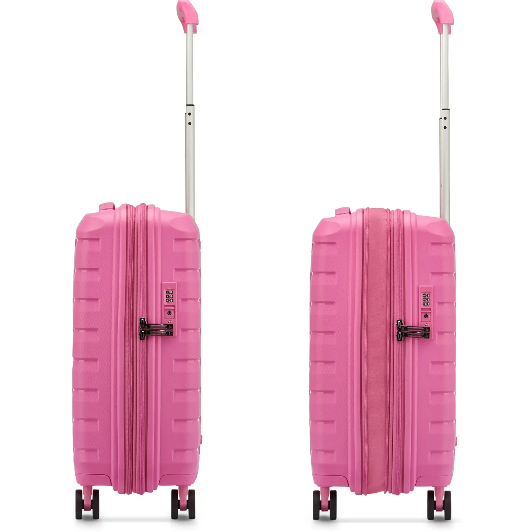 Skyline 2.0 - 4-Rollen-Kabinentrolley S 55 cm erw. (pink)