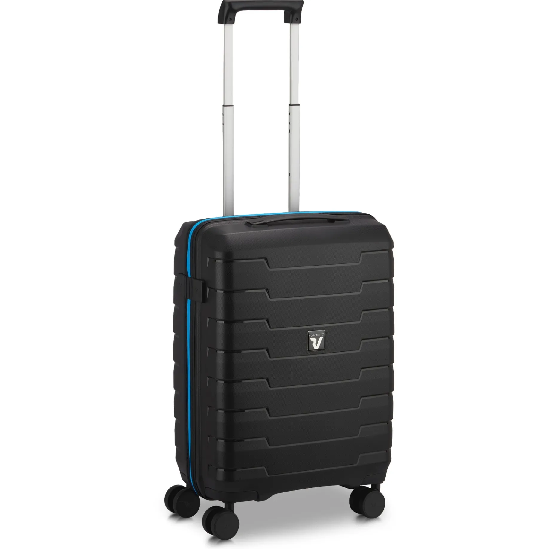 Skyline 2.0 Neon - 4-Rollen-Kabinentrolley S 55 cm (black)