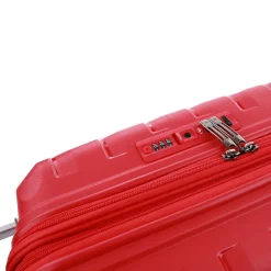 Skyline - 4-Rollen-Kabinentrolley S 55 cm erw. USB-Anschluss (rosso)