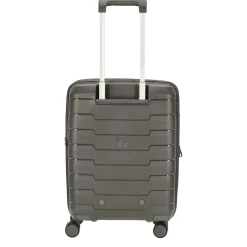 Skyline - 4-Rollen-Kabinentrolley S 55 cm erw. USB-Anschluss (antracite)