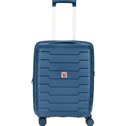 Skyline - 4-Rollen-Kabinentrolley S 55 cm  erw. USB-Anschluss (navy)