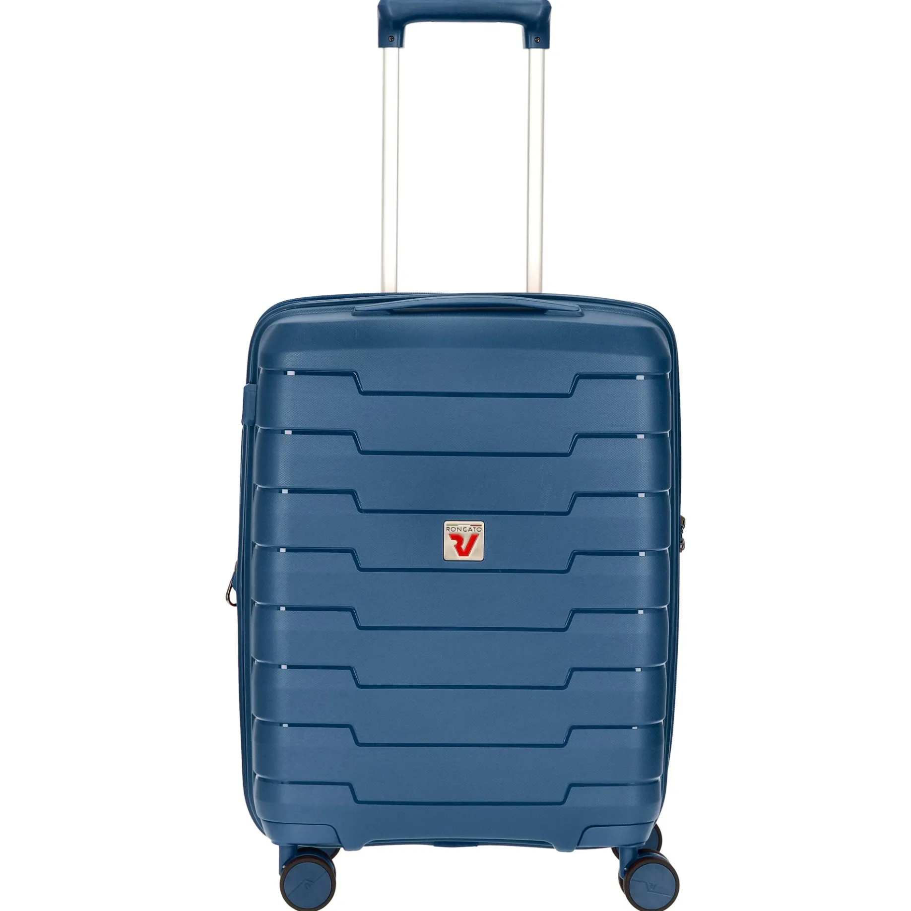 Skyline - 4-Rollen-Kabinentrolley S 55 cm erw. USB-Anschluss (navy)