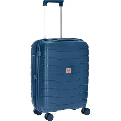 Skyline - 4-Rollen-Kabinentrolley S 55 cm erw. USB-Anschluss (navy)