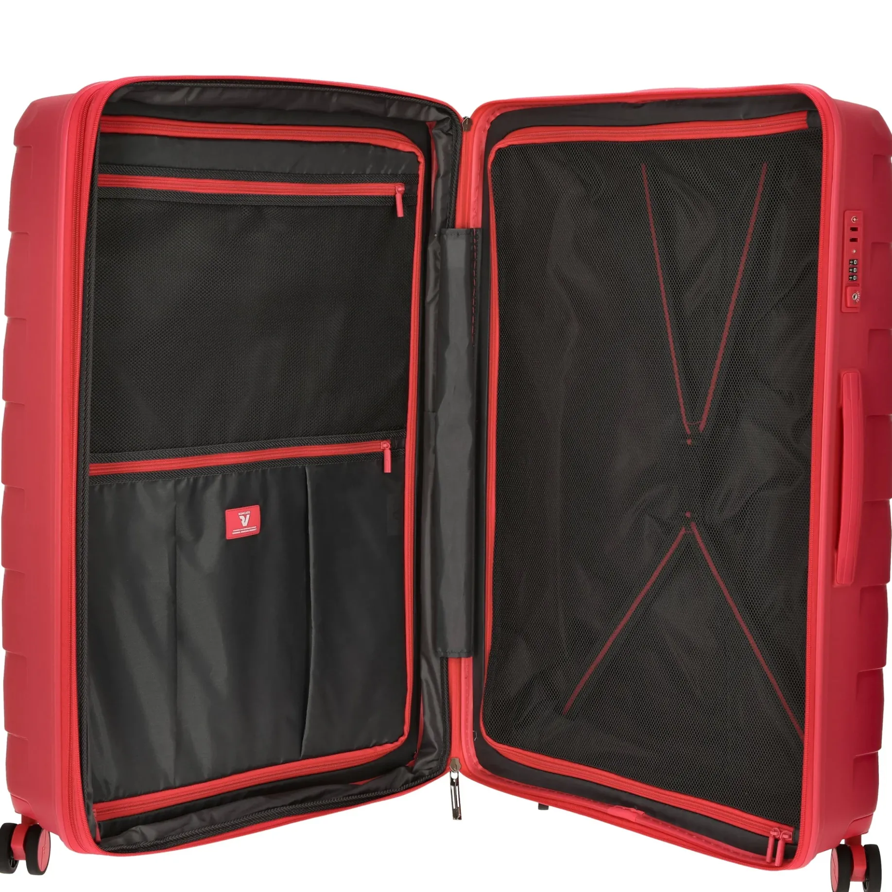 Skyline - 4-Rollen-Trolley L 79 cm erw. (ciliegia)
