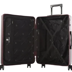 SmartLuggage - 4-Rollen Trolley M (burgundy)
