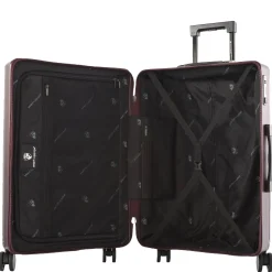 SmartLuggage - 4-Rollen-Kabinentrolley S (burgundy)